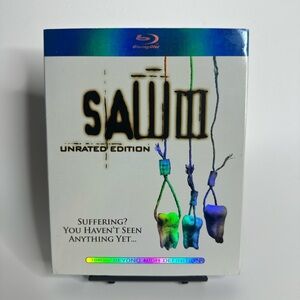 Saw III Unrated Edition Blu-ray w/ Slipcover